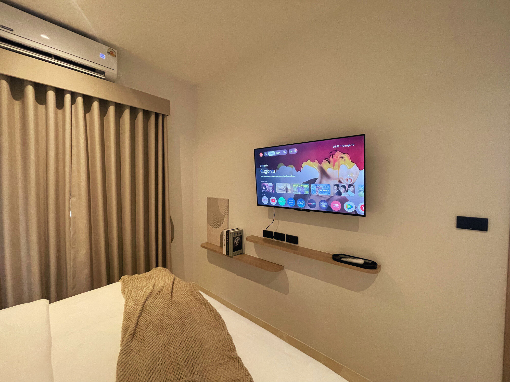 Bedroom two entertainment