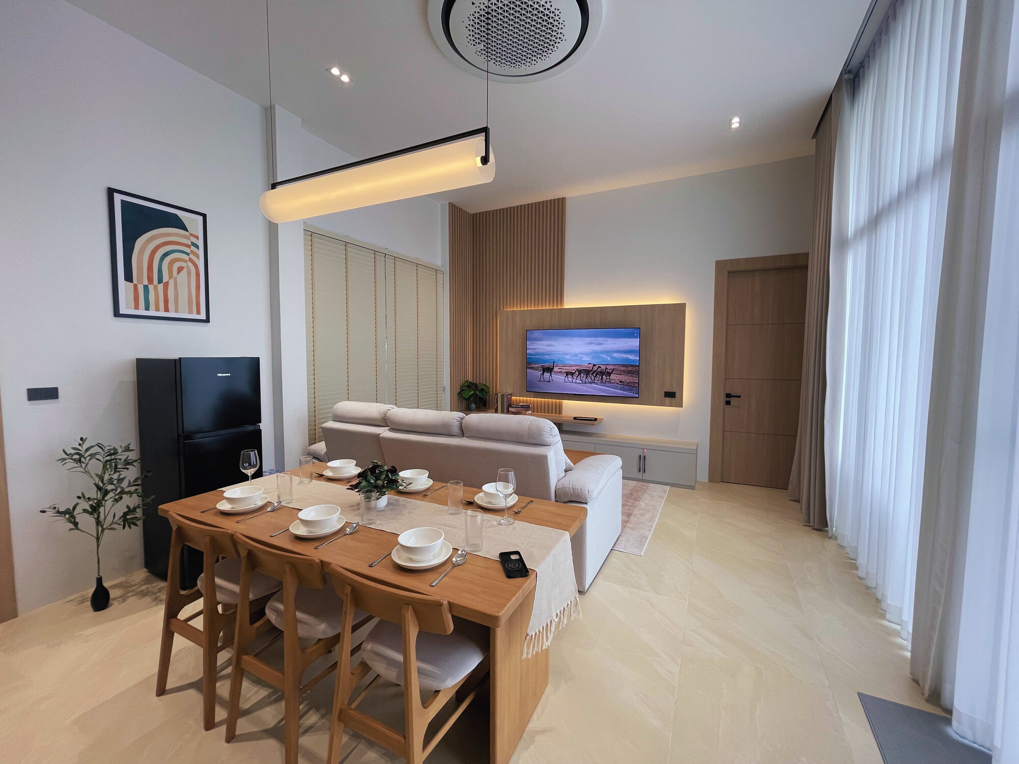 Dining area